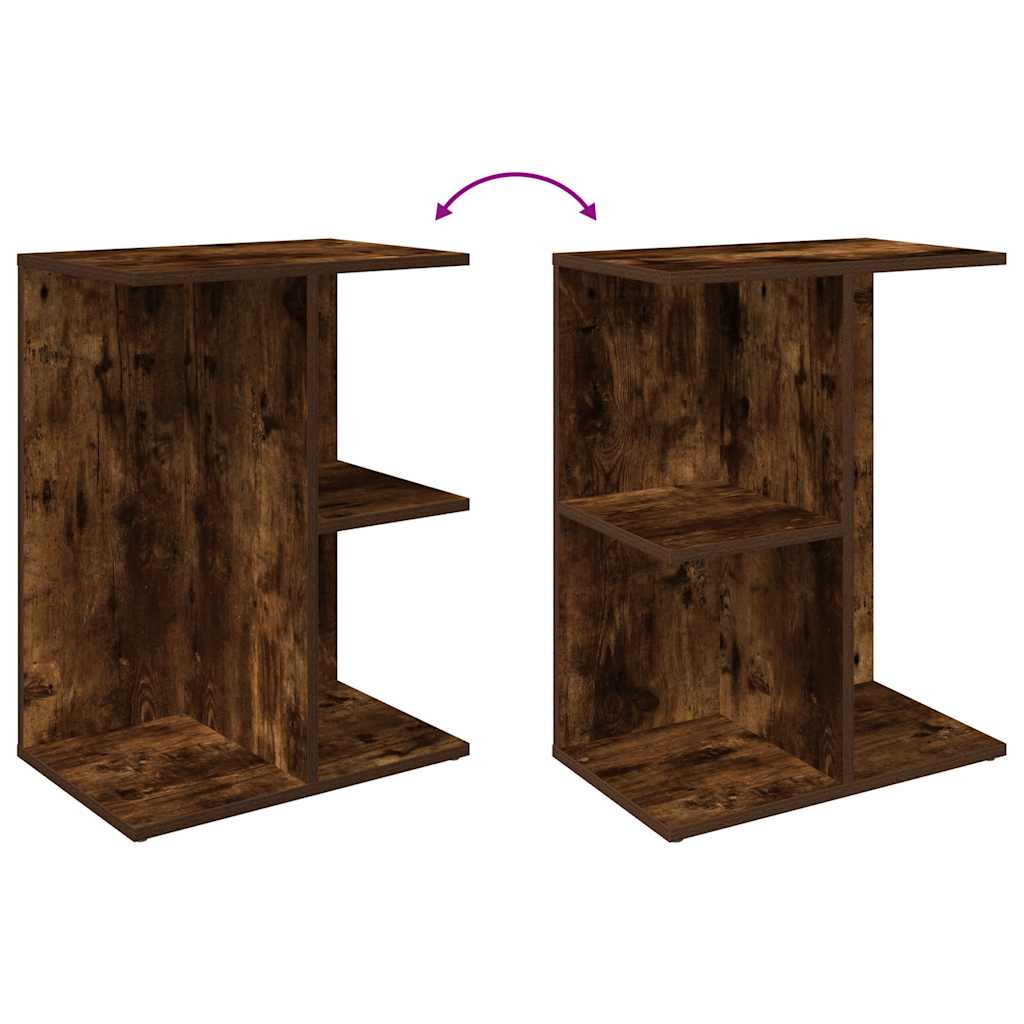 Bedside tables, 2 pcs., smoke, 46.5x29x61cm, wood