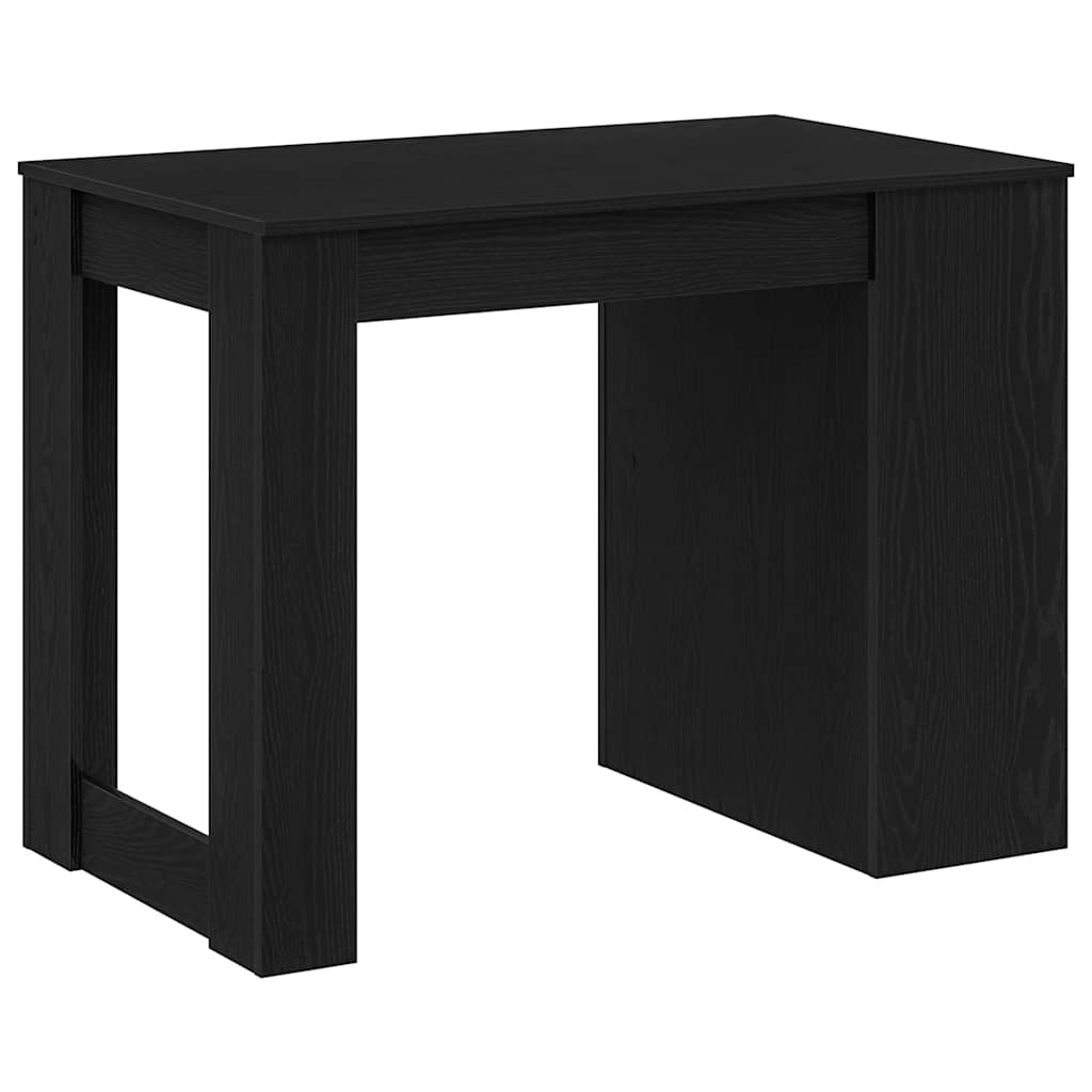 Desk with drawer/shelf, oak, 102x62x77.5cm