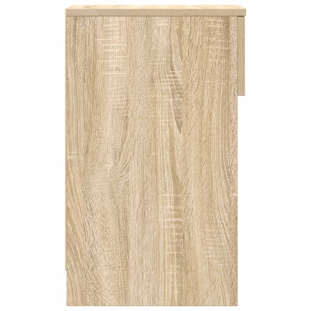 Bedside cabinet with drawer, sonoma, 20x36x60cm