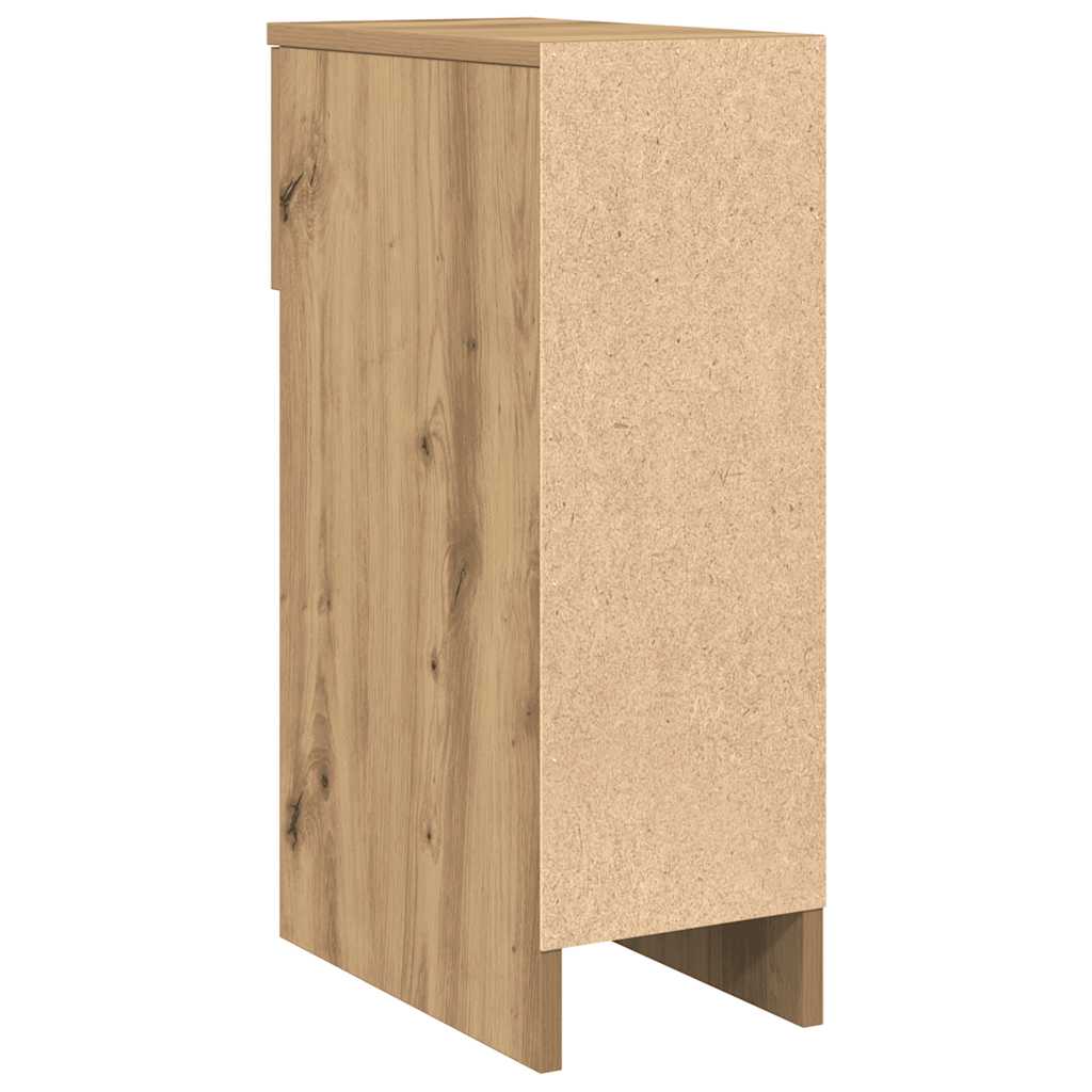 Nightstands with drawer, 2 pcs., artisan, 20x36x60cm