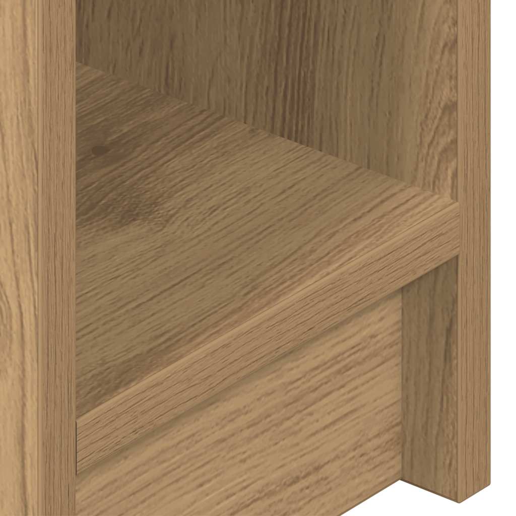 Nightstands with drawer, 2 pcs., artisan, 20x36x60cm
