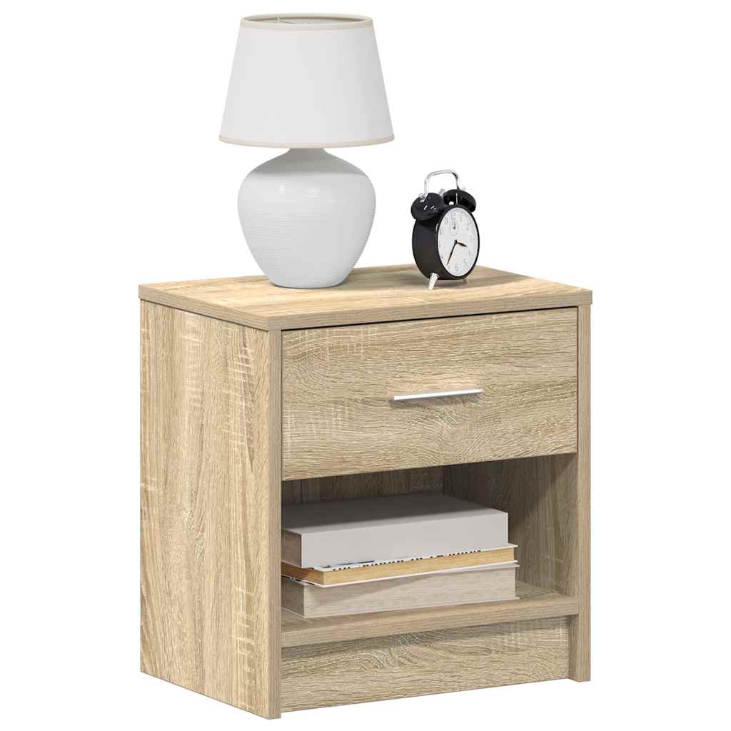 Nightstand with a drawer, Sonoma oak, 39x28x41cm