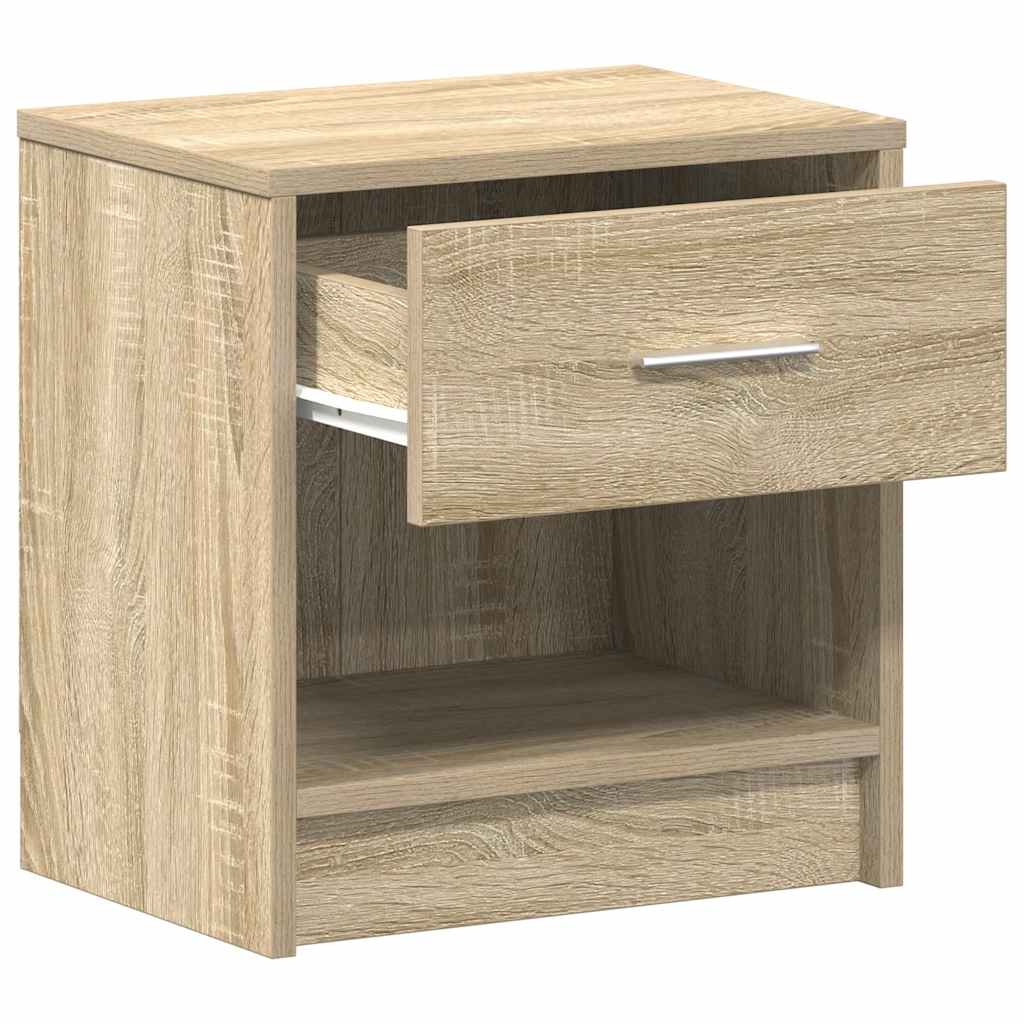 Nightstand with a drawer, Sonoma oak, 39x28x41cm