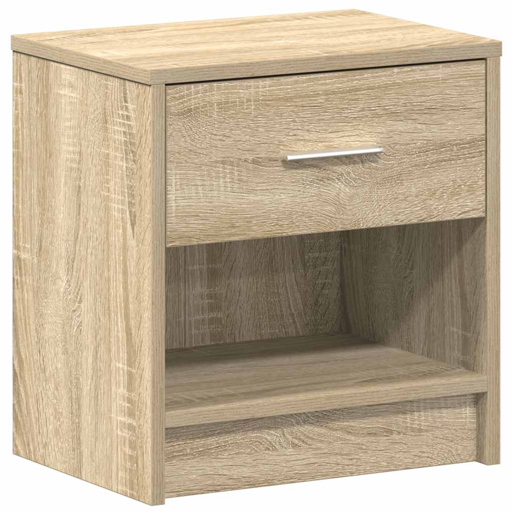 Nightstand with a drawer, Sonoma oak, 39x28x41cm