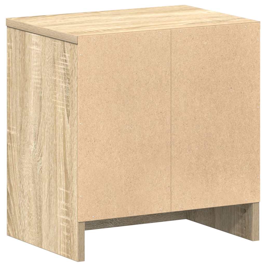 Nightstand with a drawer, Sonoma oak, 39x28x41cm