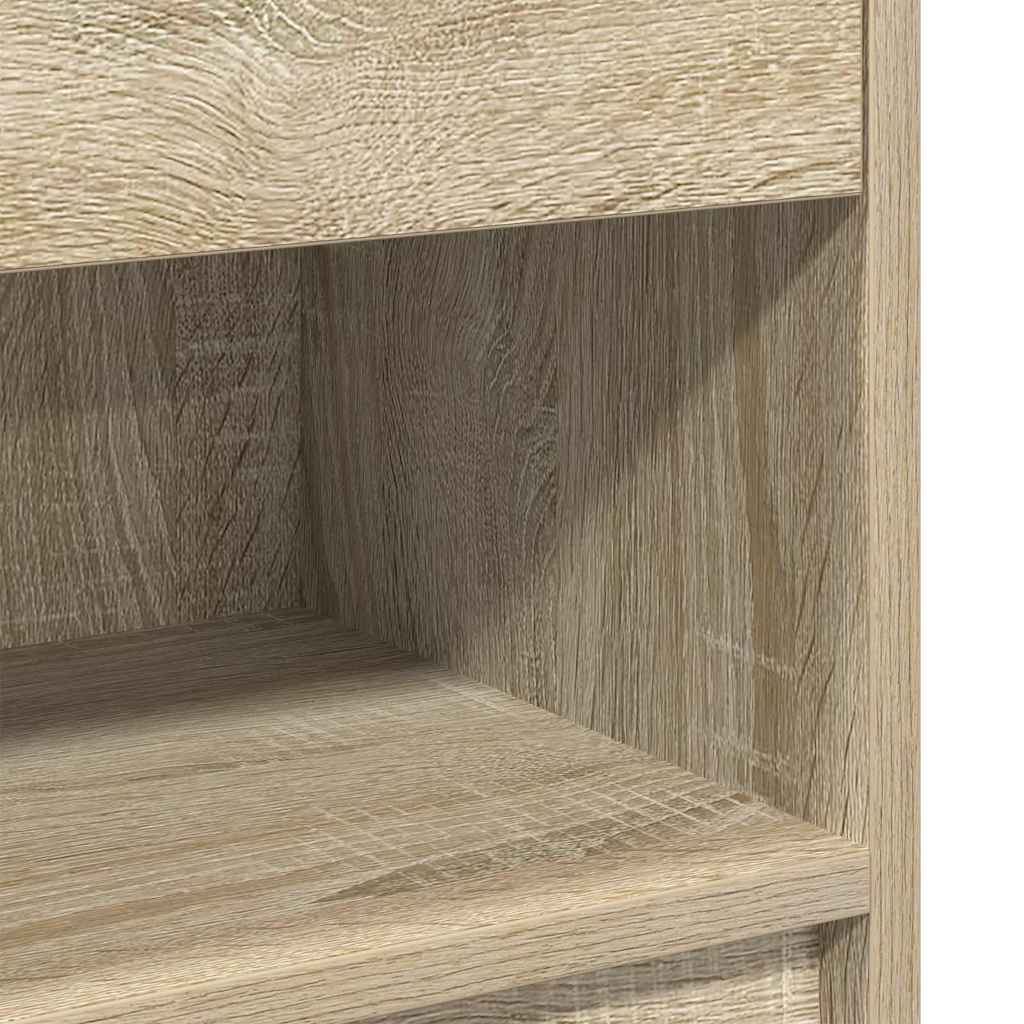 Nightstand with a drawer, Sonoma oak, 39x28x41cm