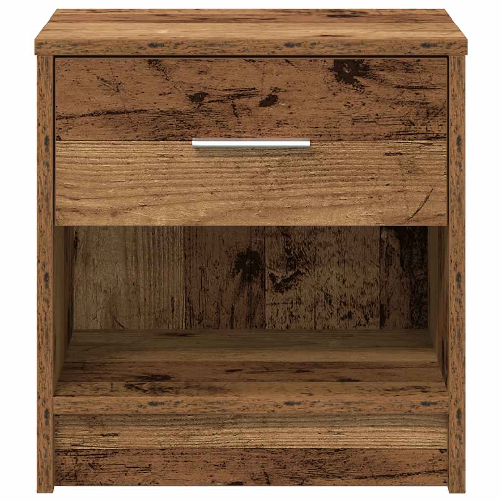 Nightstands with drawers, 2 pcs., wooden, 39x28x41cm