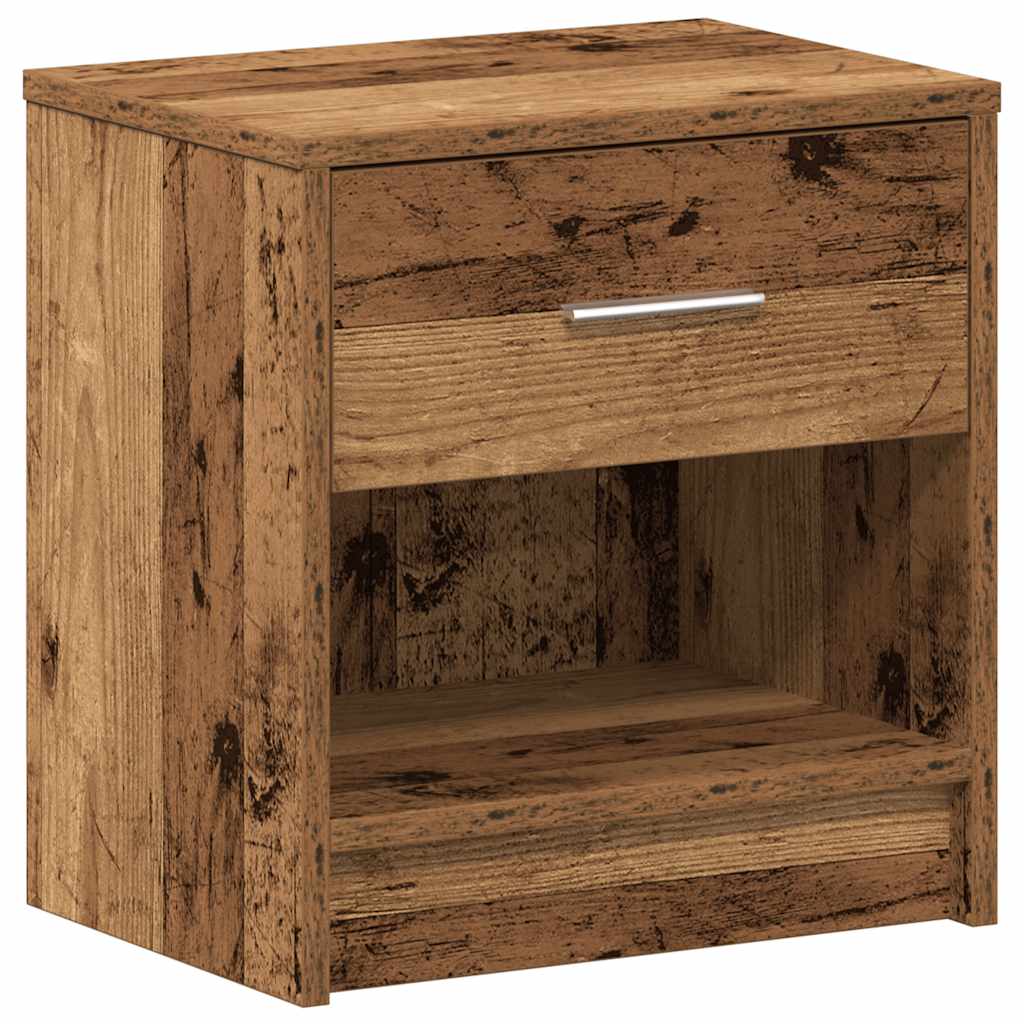 Nightstands with drawers, 2 pcs., wooden, 39x28x41cm