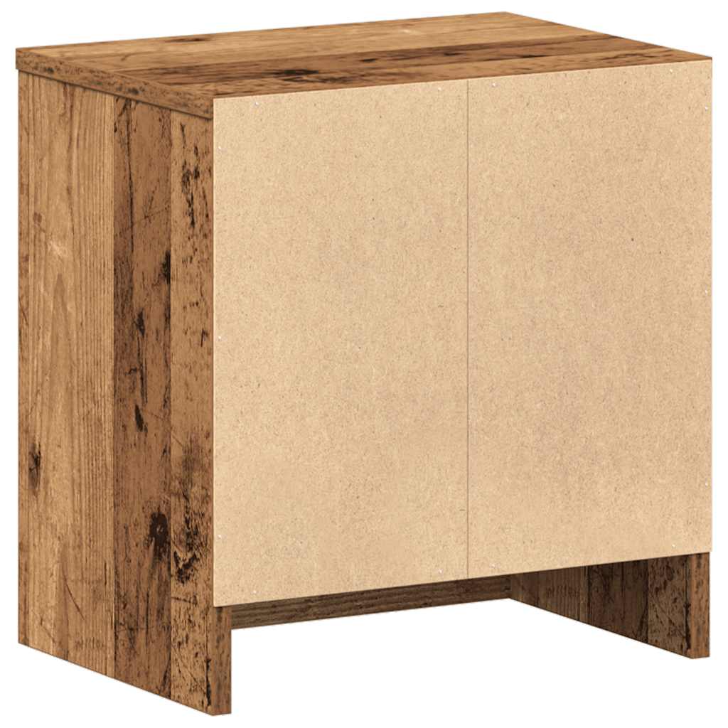 Nightstands with drawers, 2 pcs., wooden, 39x28x41cm