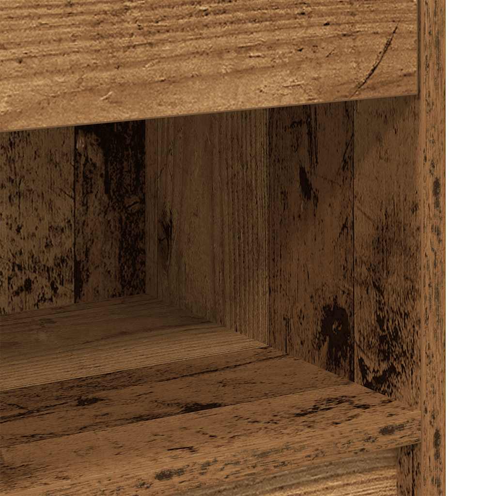 Nightstands with drawers, 2 pcs., wooden, 39x28x41cm