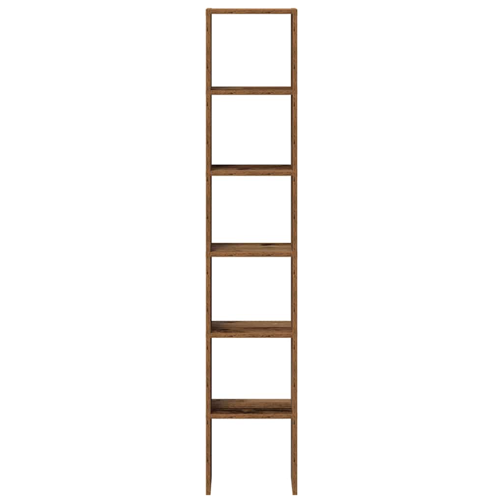 Bookcases, 2 pcs., stackable, wooden, 30x30x80cm, wood