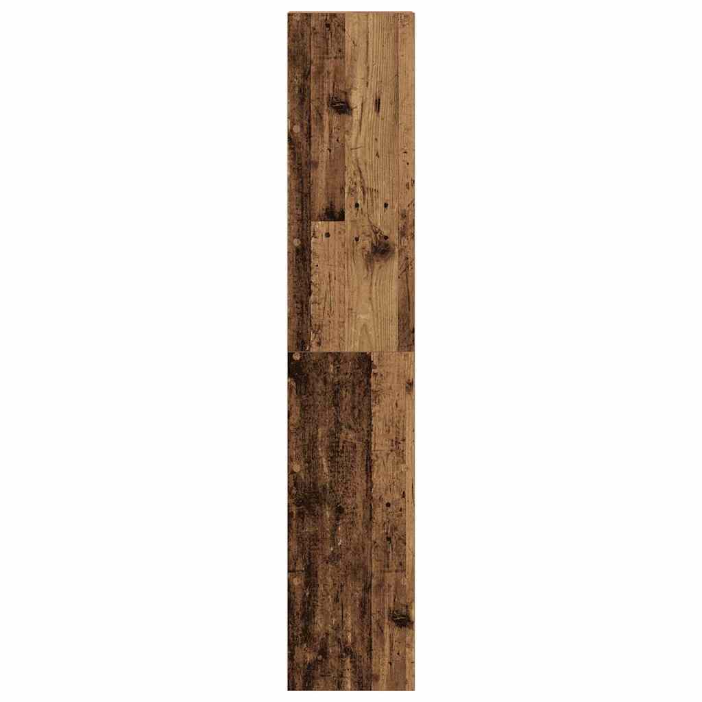 Bookcases, 2 pcs., stackable, wooden, 30x30x80cm, wood