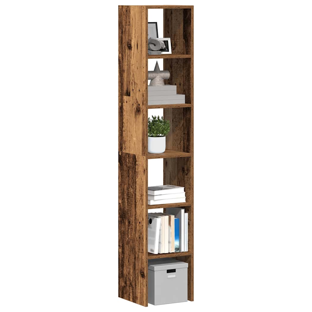 Bookcases, 2 pcs., stackable, wooden, 30x30x80cm, wood