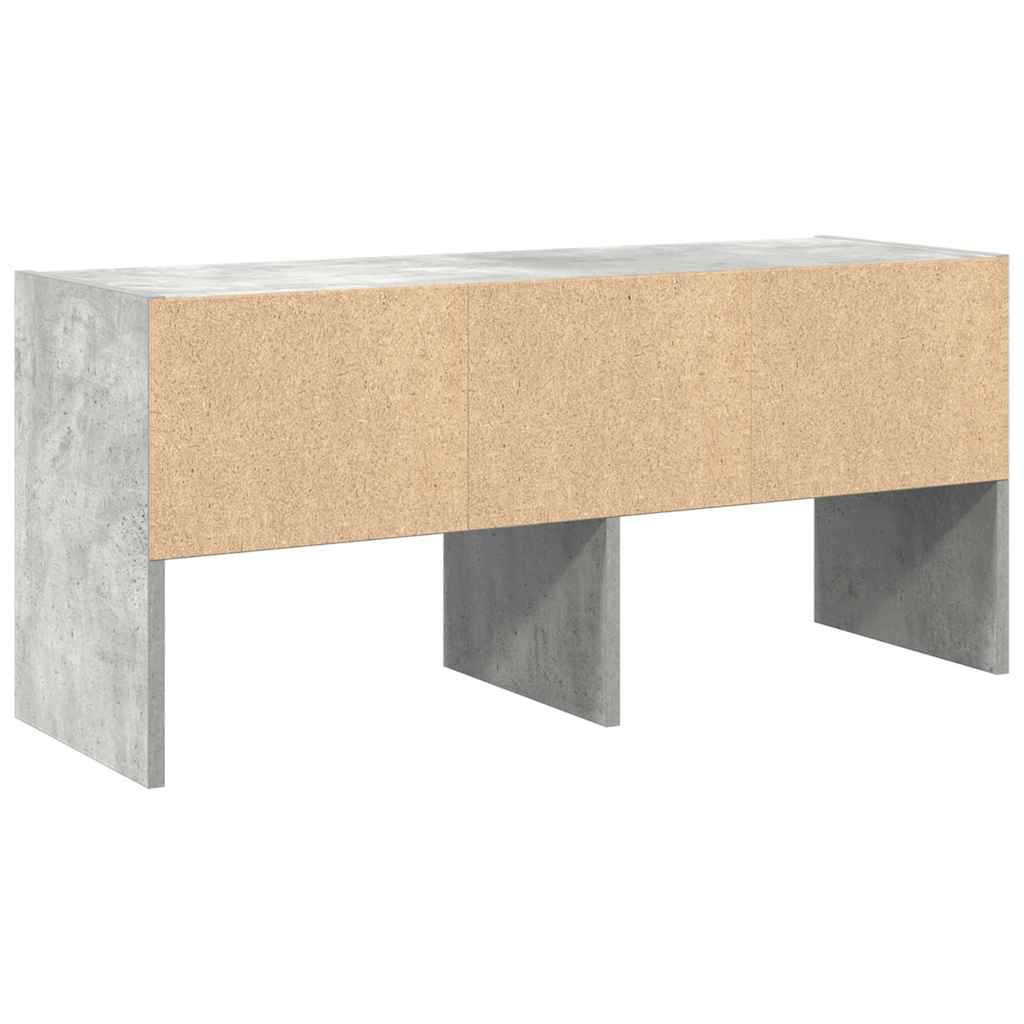 Shoe rack, stackable, grey, 89.5x30x40cm