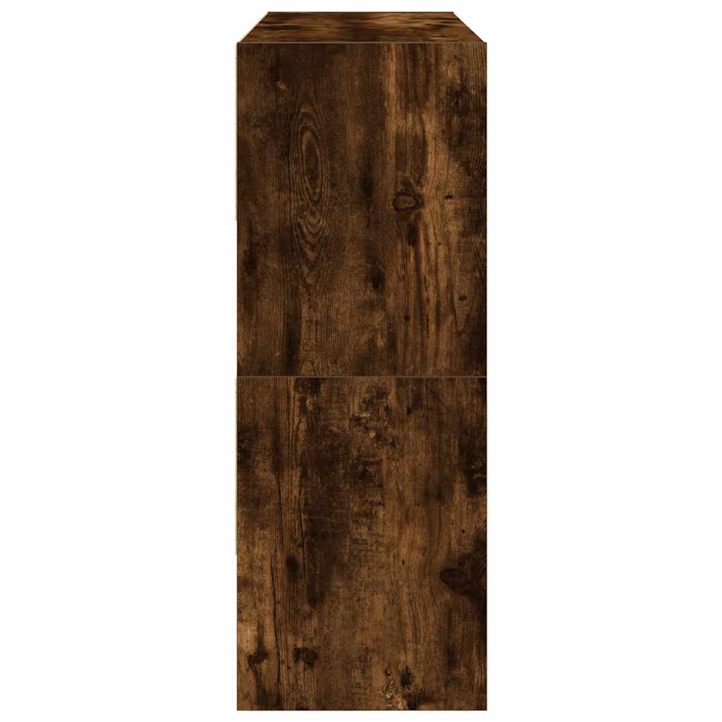 Shoe Racks, 2 pcs., Stackable, Smokey, 89.5x30x40cm