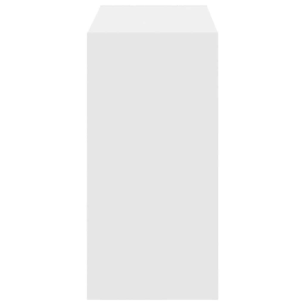 Shoe racks, 2 pcs, stackable, white, 60x30x30.5cm