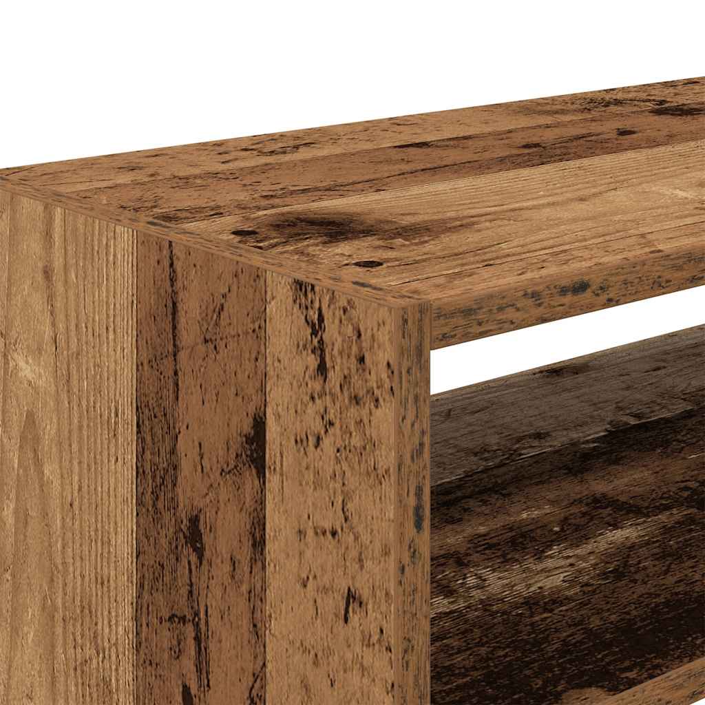 Shoe racks, 2 pcs, stackable, wood, 60x30x30.5cm