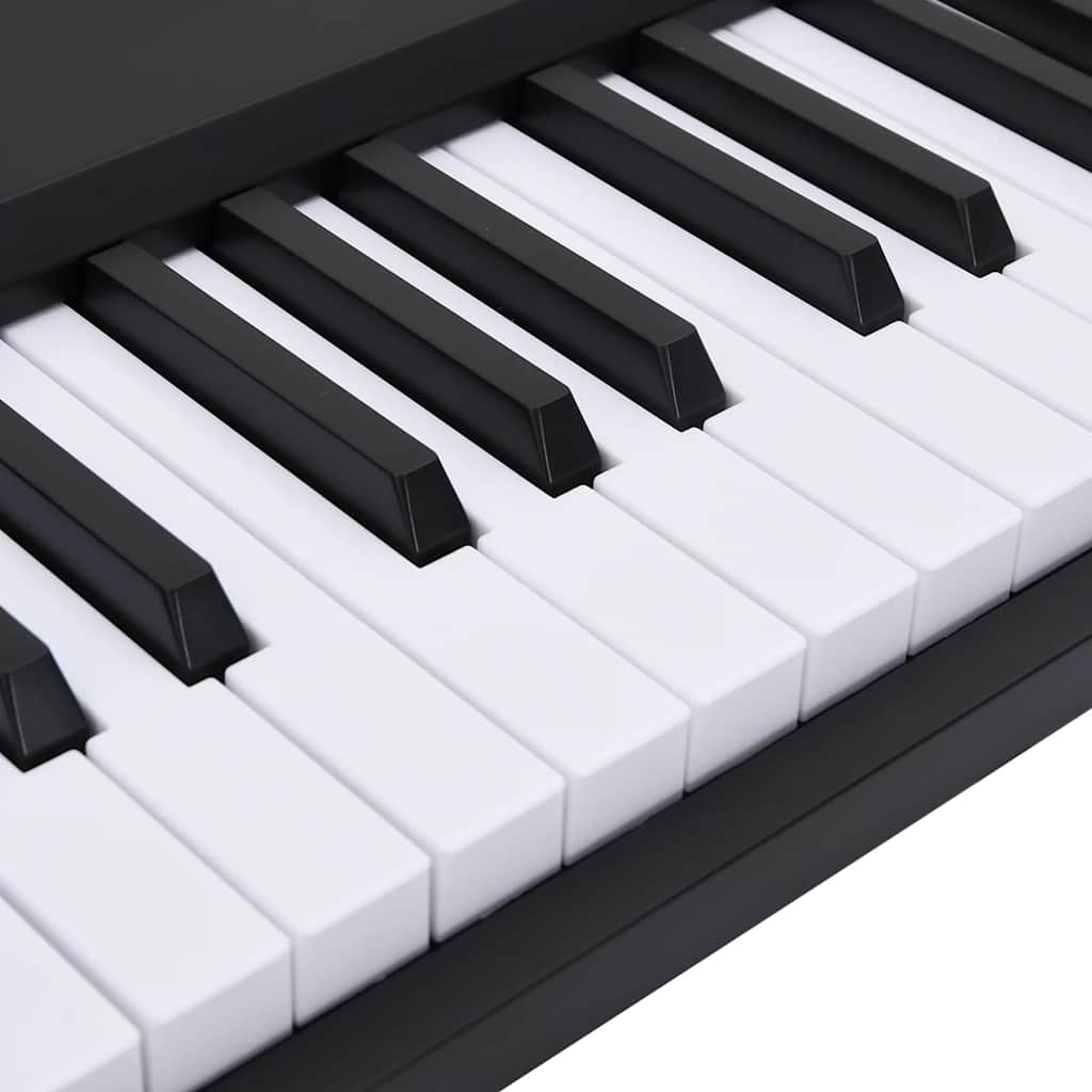 88 raktai fortepijoninė elektrinė klaviatūra su muzikiniu stovu