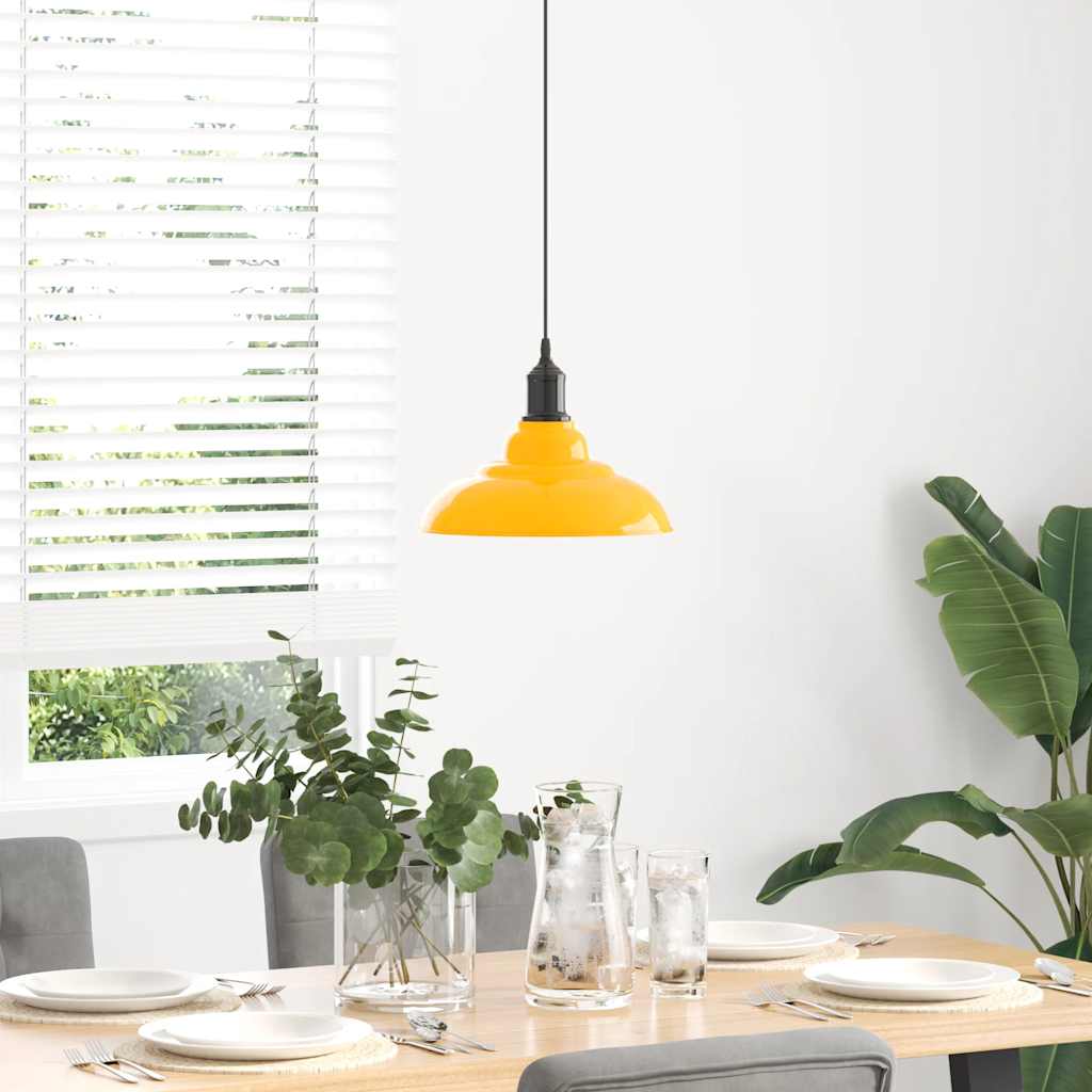 Pendant lamp, height adjustable, E27, Ø 31cm, metal