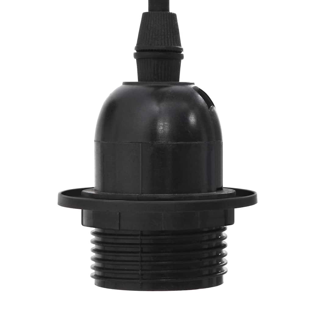 Pendant lamp with 6 E27 metal lamp holders