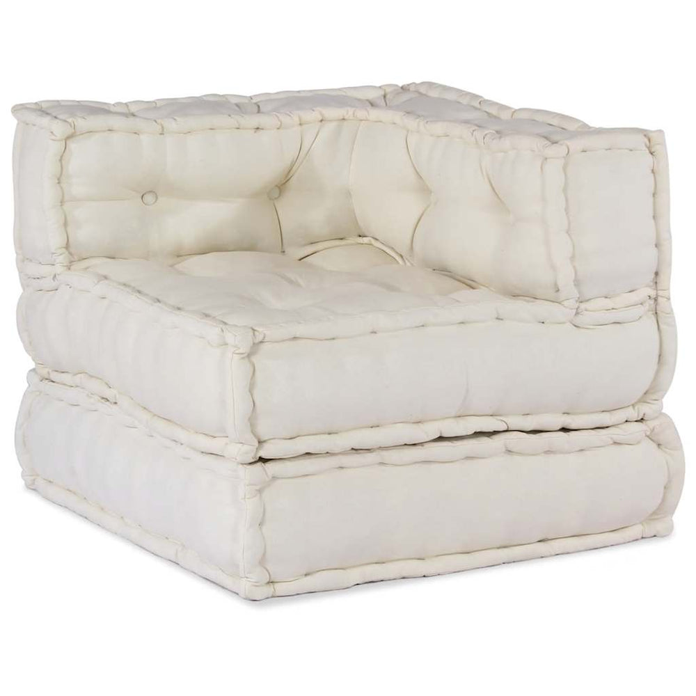 Modular Puffe Cream 70x70x54 audinys