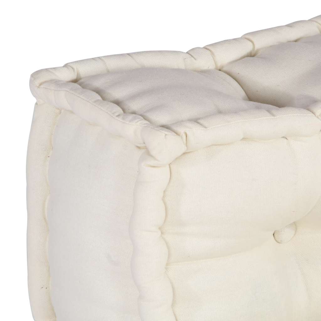 Modulinė sofa, kreminės spalvos, 70x70x54 cm, audinys