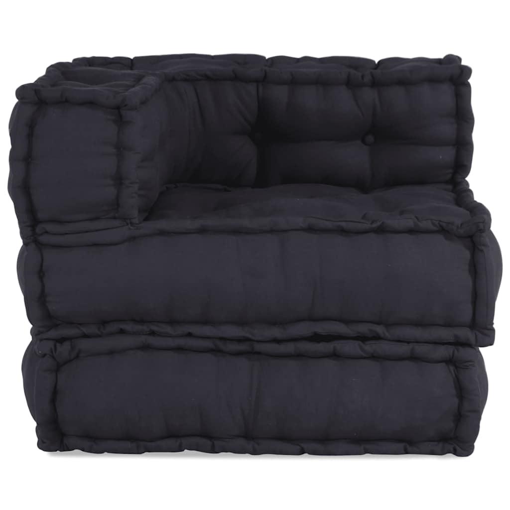Modulinė sofa, antracito spalvos, 70x70x54 cm, audinys