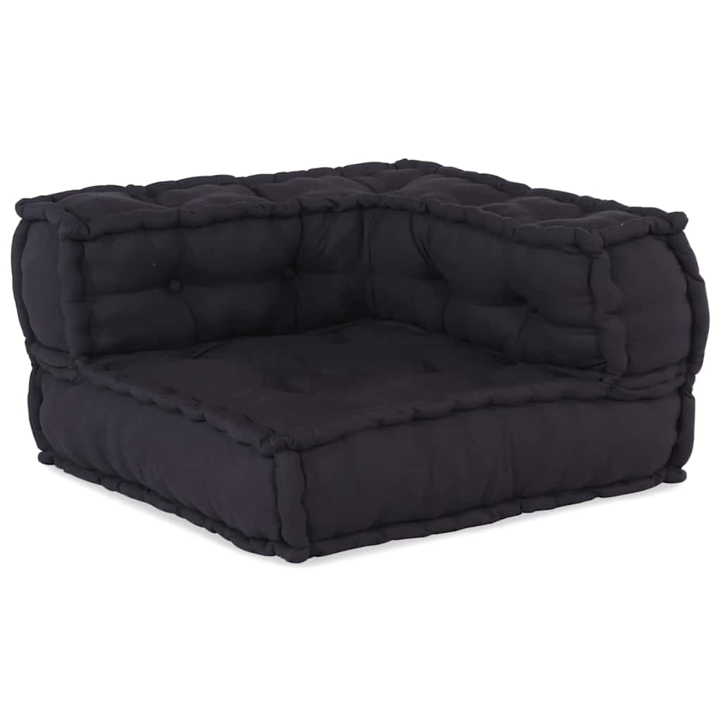 Modulinė sofa, antracito spalvos, 70x70x54 cm, audinys