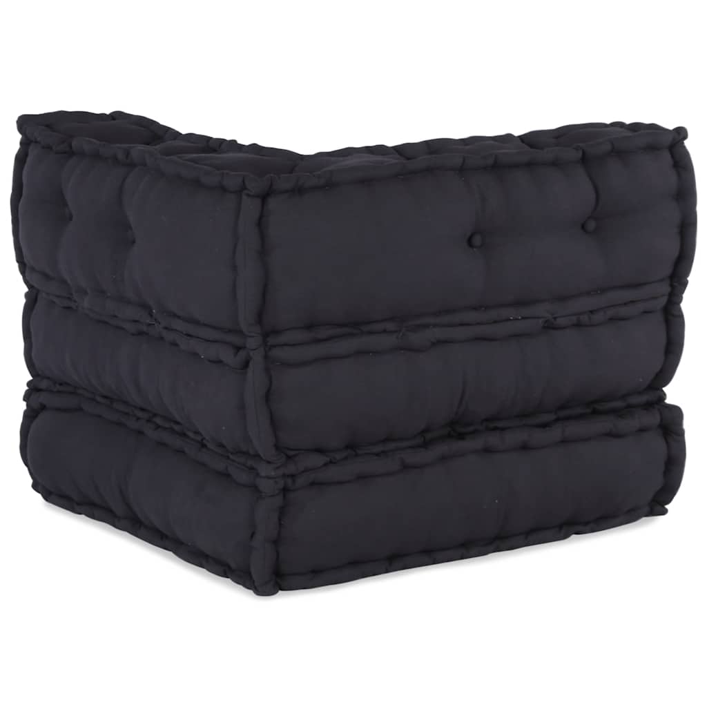Modulinė sofa, antracito spalvos, 70x70x54 cm, audinys