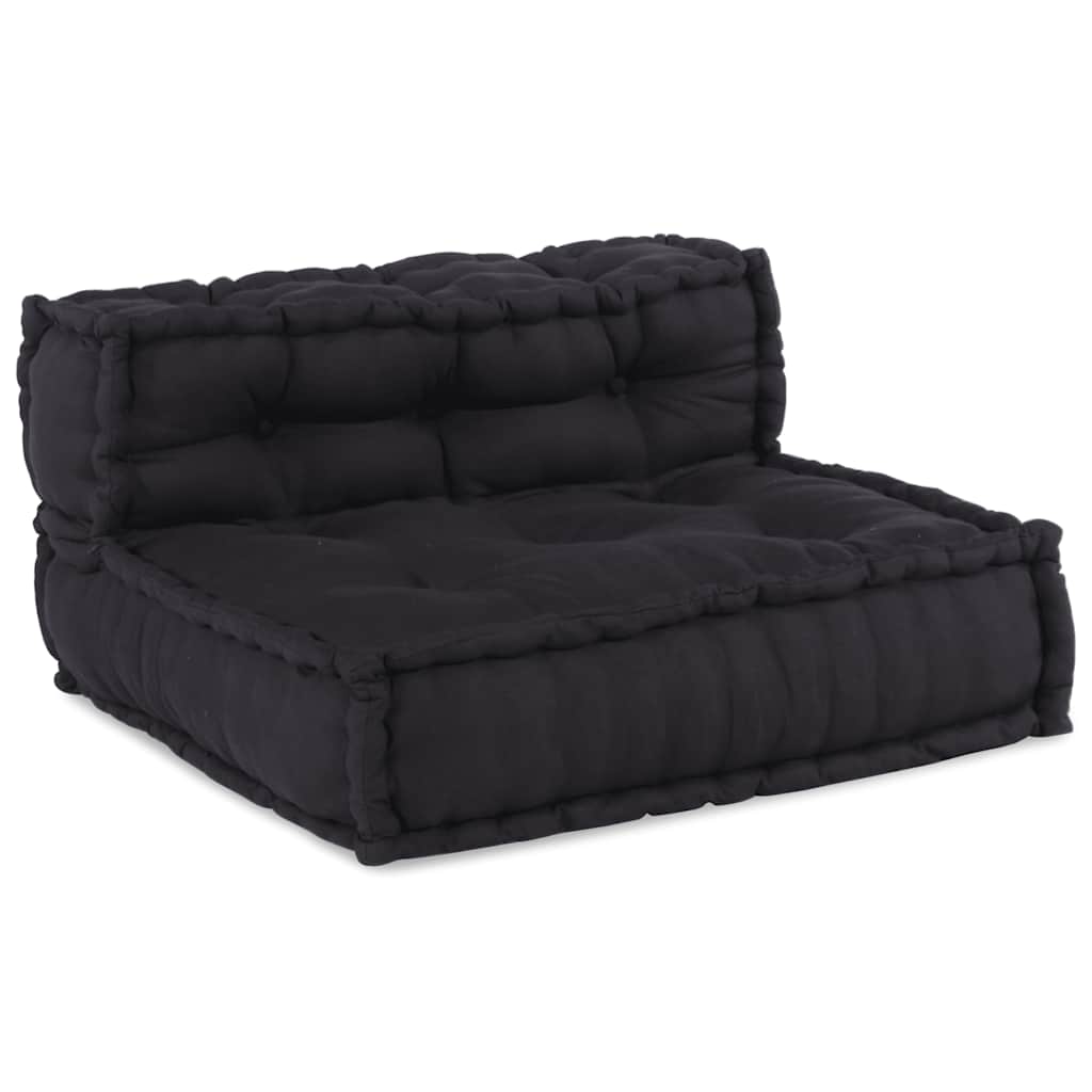 Modulinė sofa, antracito spalvos, 70x70x54 cm, audinys