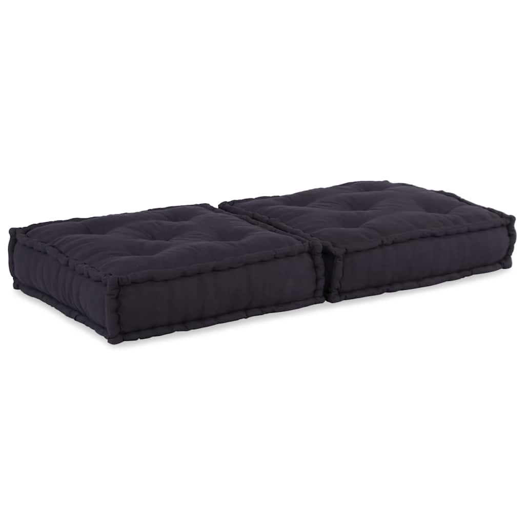 Modulinė sofa, antracito spalvos, 70x70x36 cm, audinys