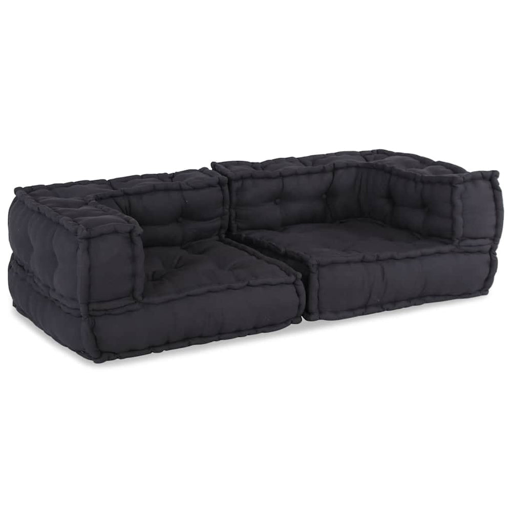 Modular Puffe Antracito 140x70x36 audinys