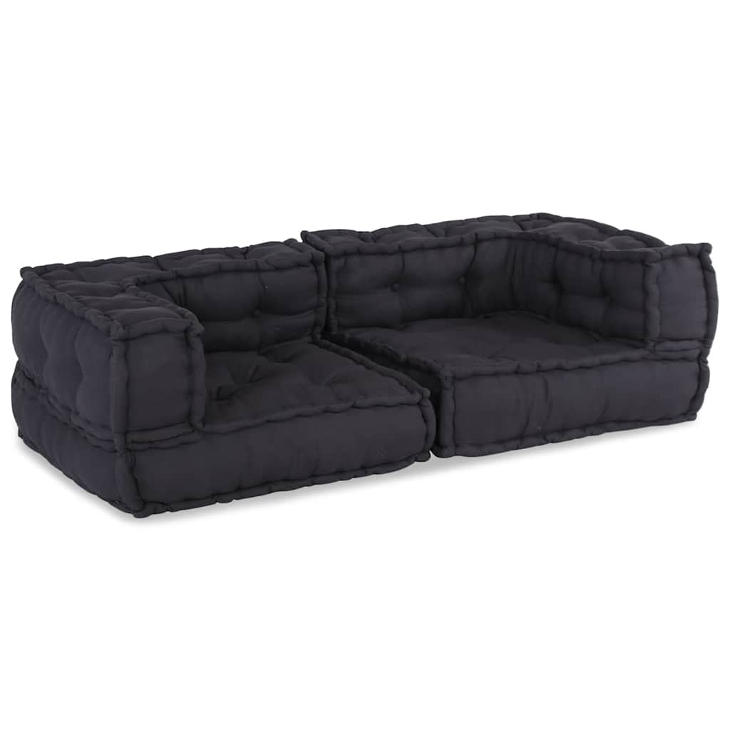 Modular Puffe Antracito 140x70x36 audinys