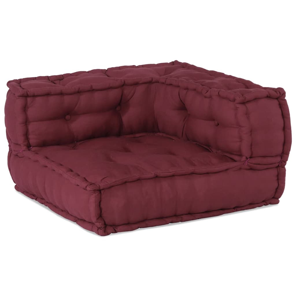 Modulinė sofa, kaštoninės spalvos, 70x70x54 cm, audinys