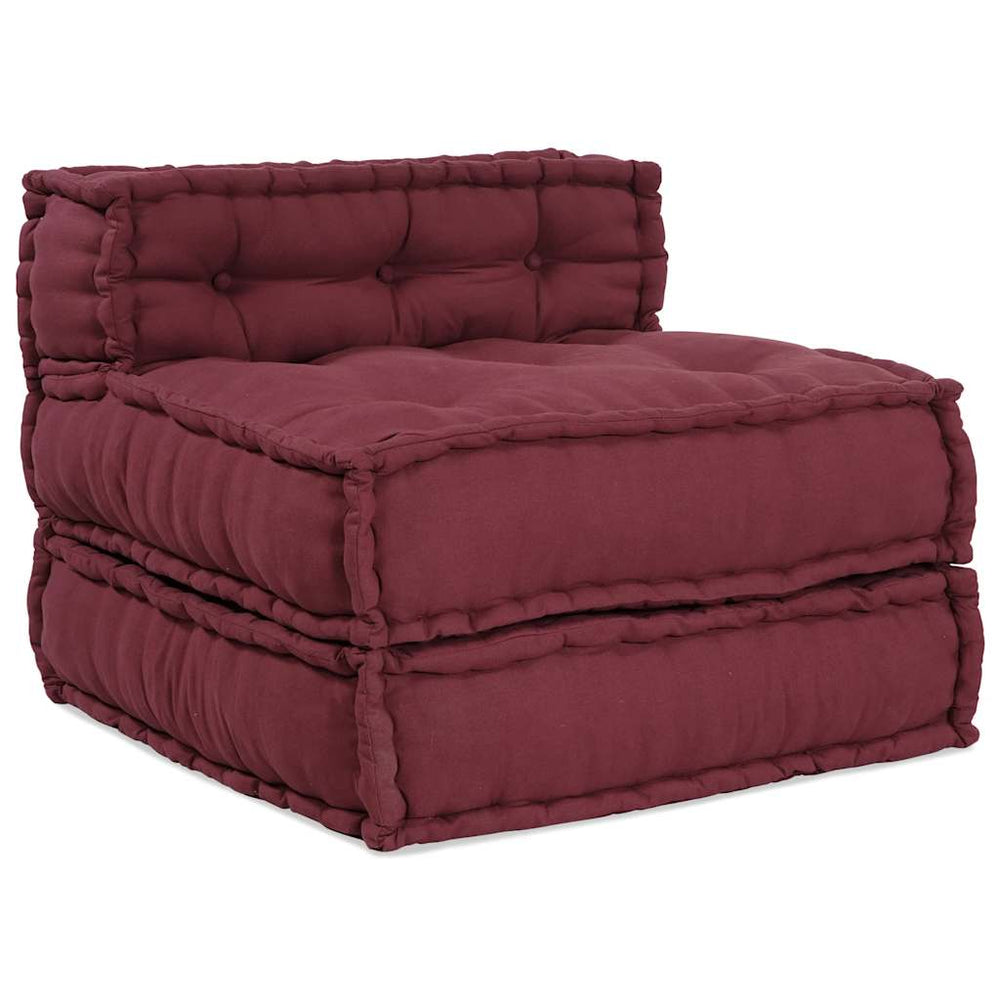 Modular Puffe Maroon 70x70x54 audinys