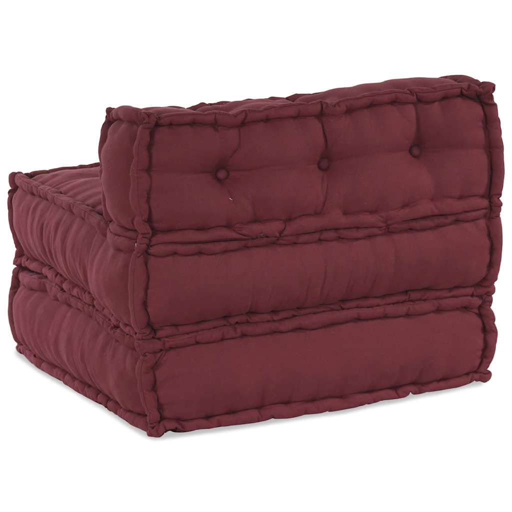 Modular Puffe Maroon 70x70x54 audinys