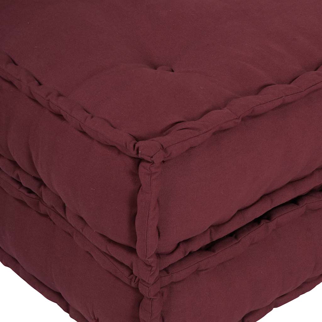 Modular Puffe Maroon 70x70x54 audinys