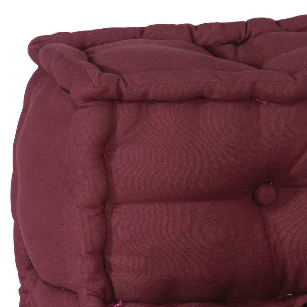 Modular Puffe Maroon 70x70x54 audinys
