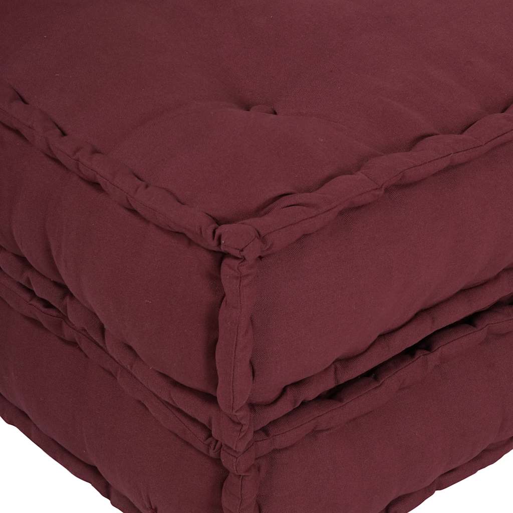 Modulinė sofa, kaštoninės spalvos, 70x70x54 cm, audinys
