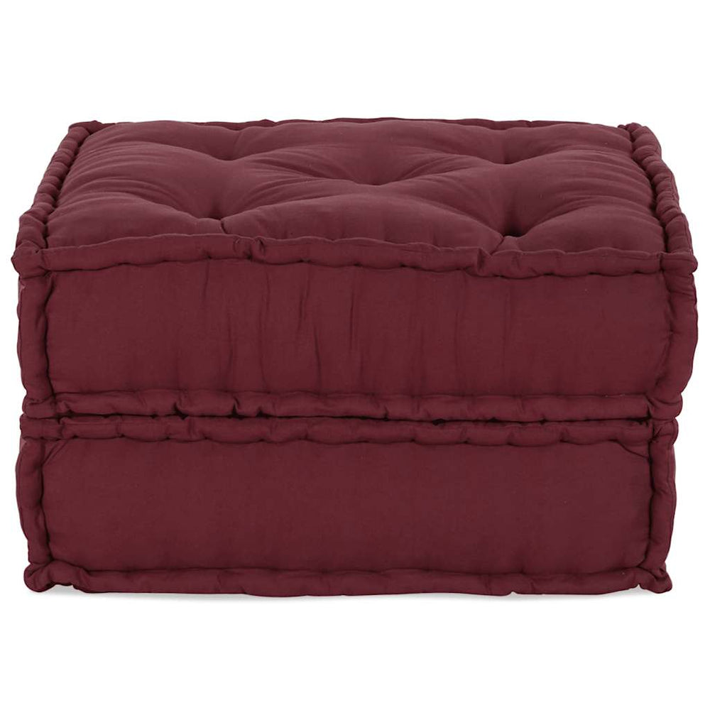 Modular Puffe Maroon 70x70x36 audinys
