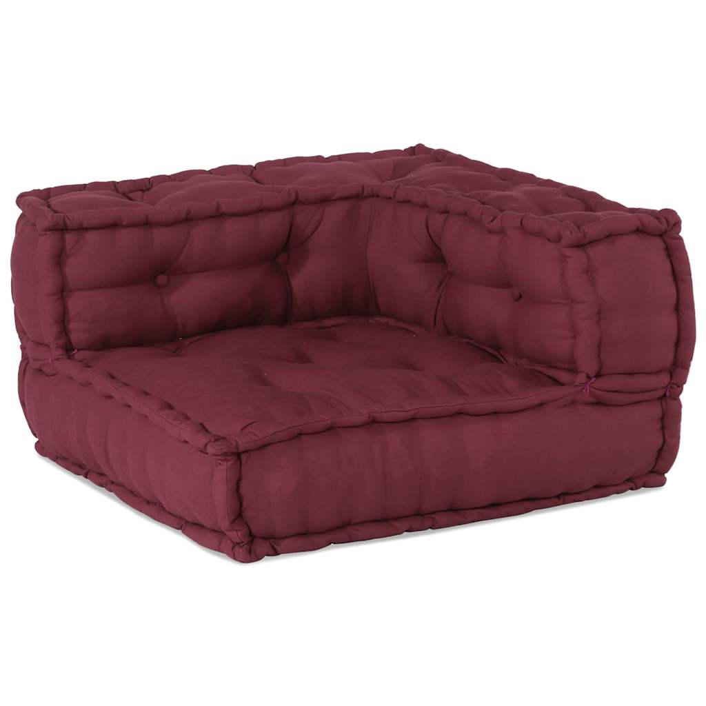 Modular Puffe Maroon 140x70x36 audinys