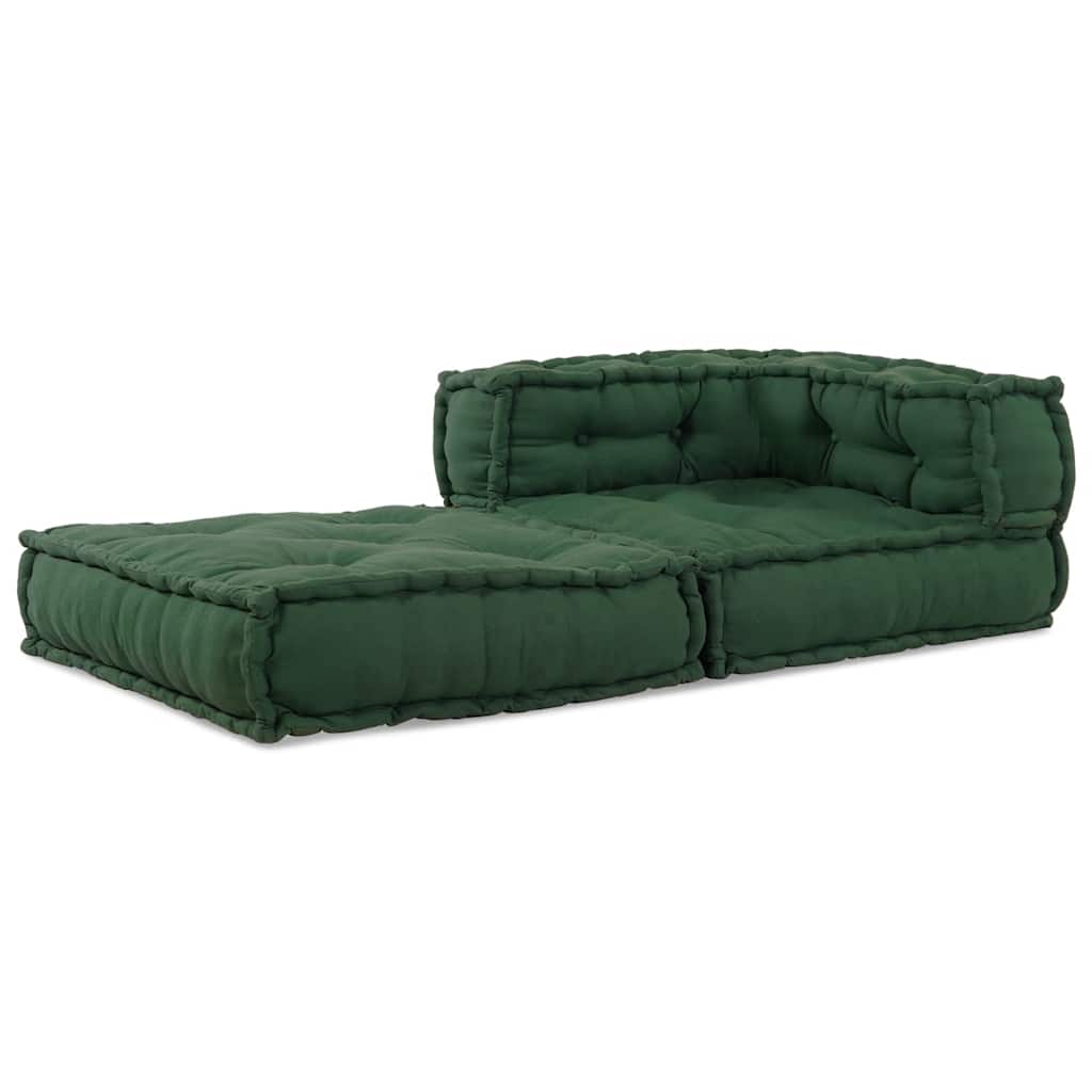 Modulinė sofa, žalia, 70x70x54 cm, audinys