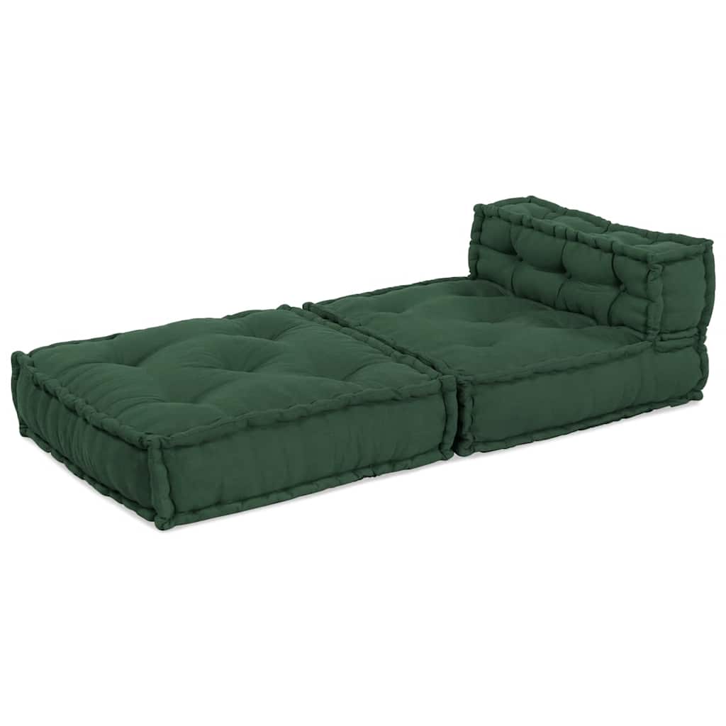 Modulinė sofa, žalia, 70x70x54 cm, audinys