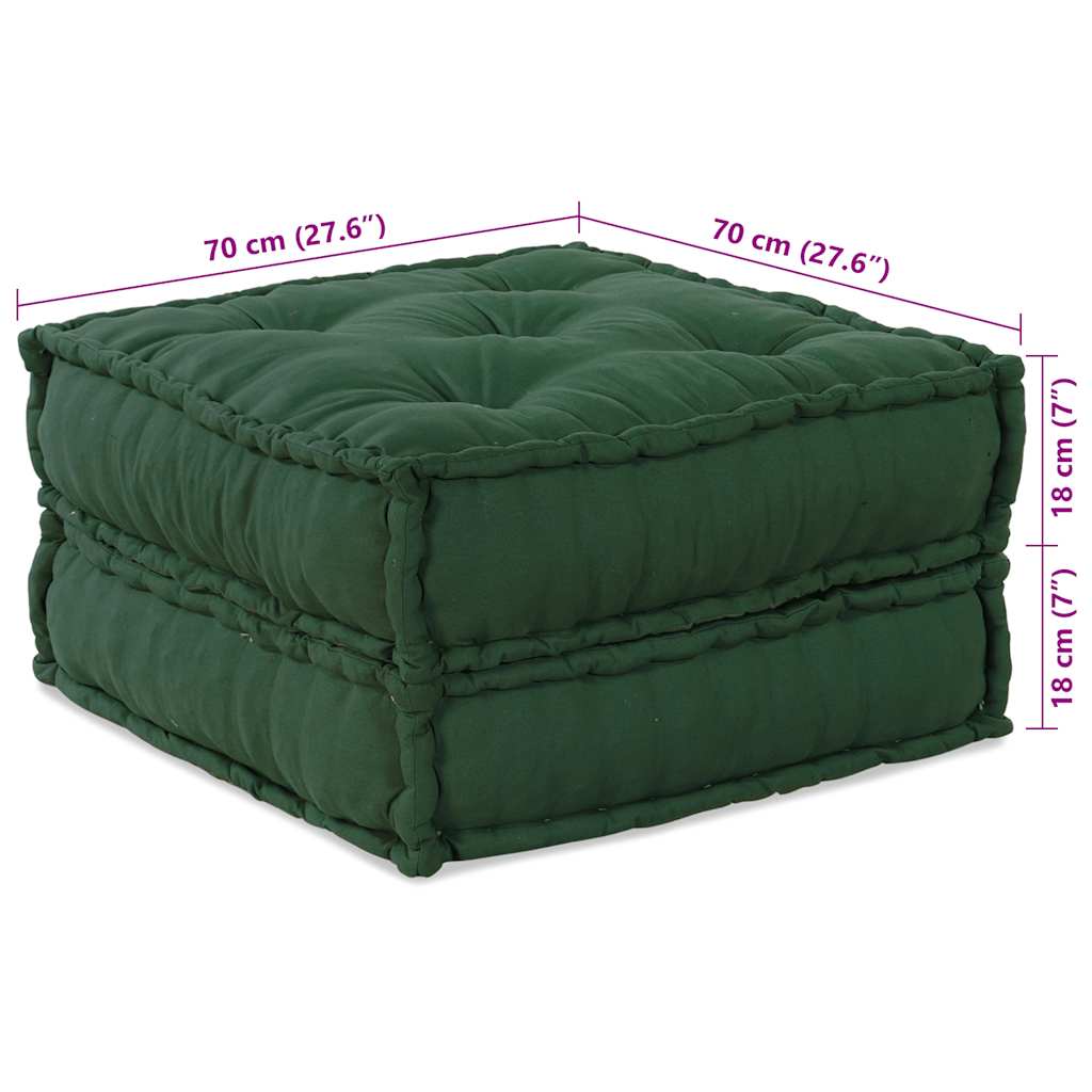 Modulinė sofa, žalia, 70x70x36, audinys