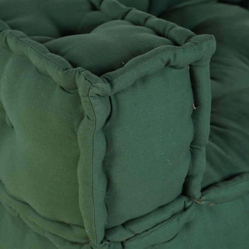 Dvivietė modulinė sofa, žalia, 140x70x36, audinys