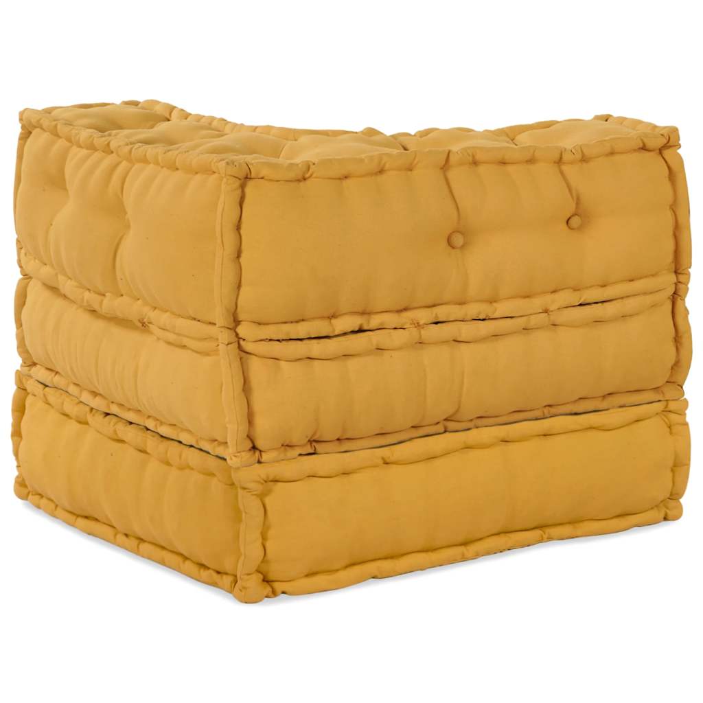 Modulinė sofa, geltona, 70x70x54 cm, audinys
