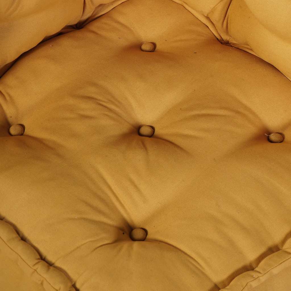 Dvivietė modulinė sofa, geltona, 140x70x36, audinys