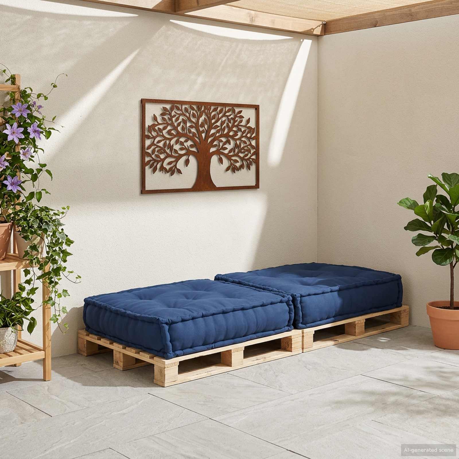 Modulinė sofa Indigo 70 x 70 x 36 cm Audinys