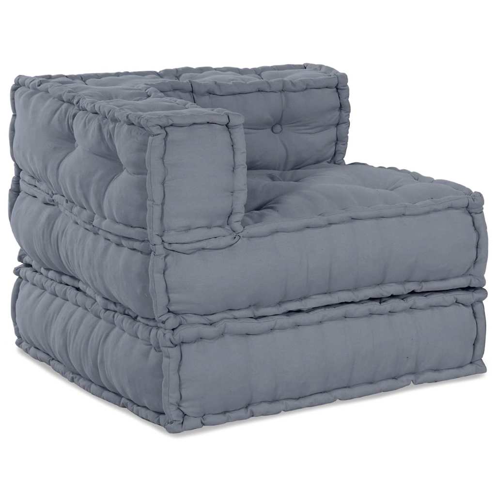 Modulinė sofa Pilka 70 x 70 x 56 cm Audinys