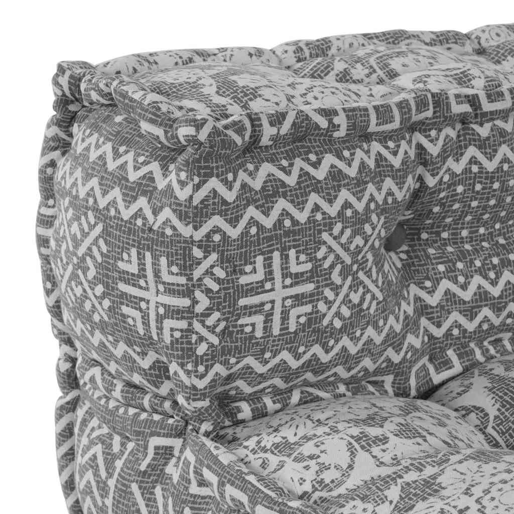Modulinė sofa Šviesiai pilka 70 x 70 x 54 cm audinys